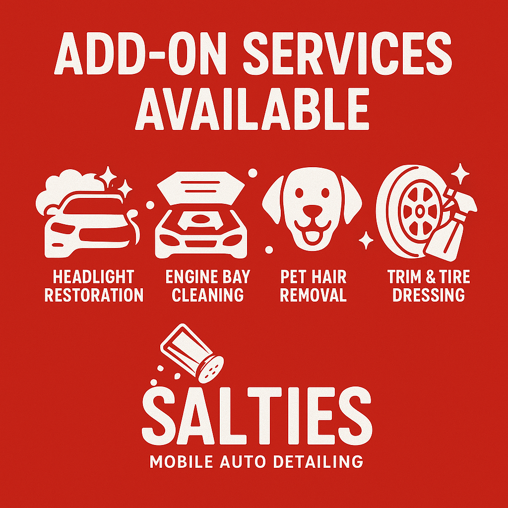 Add-On Services Available